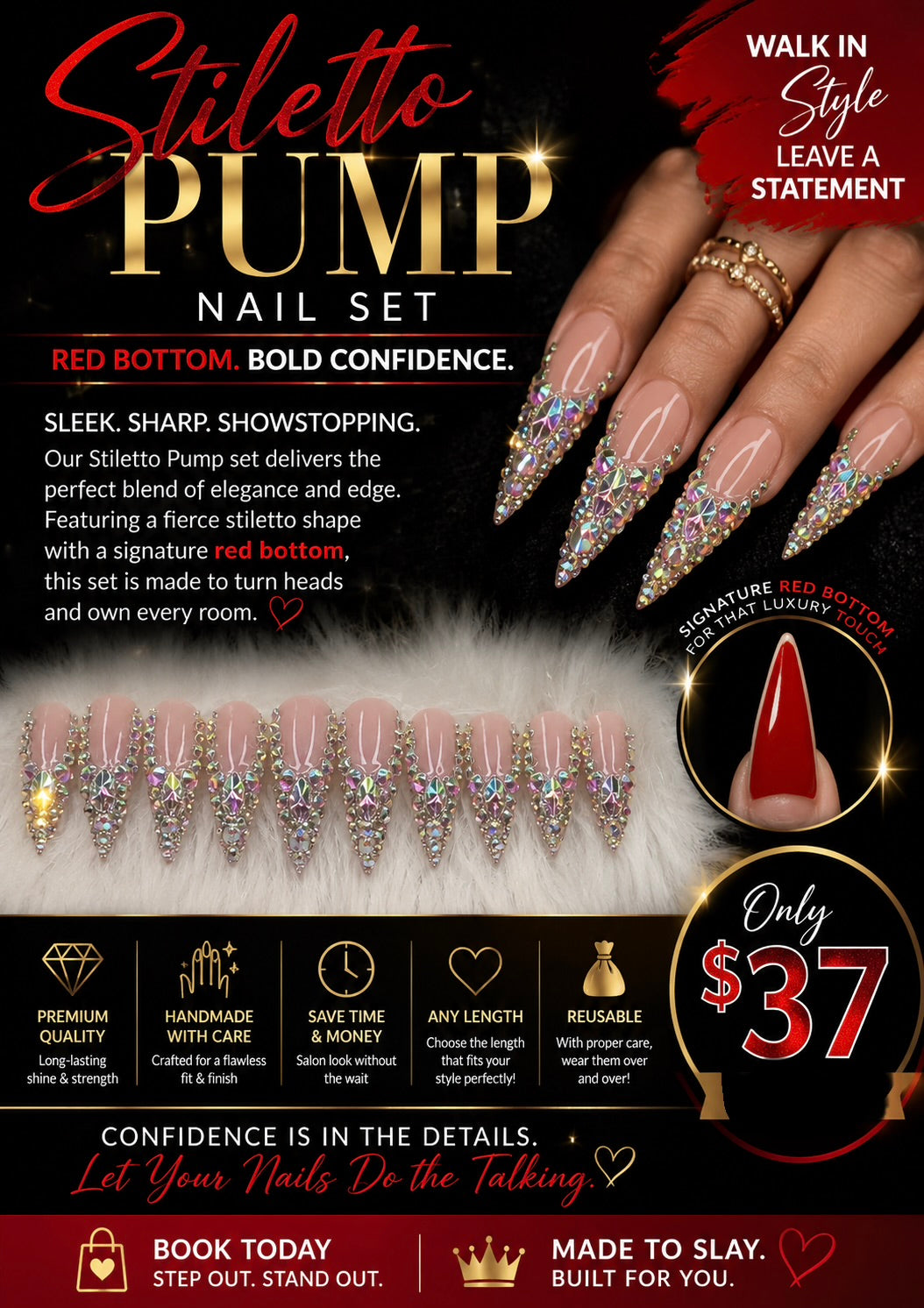 STILETTO PUMP